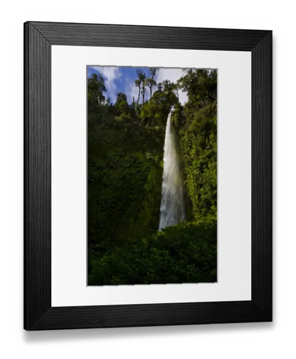 Framed Print : Chile. South America. Salto La China in Rio Palgun Valley. Araucania Region of Chile Framed Print : Chile. South America. Salto La China in Rio Palgun Valley. Araucania Region of Chile