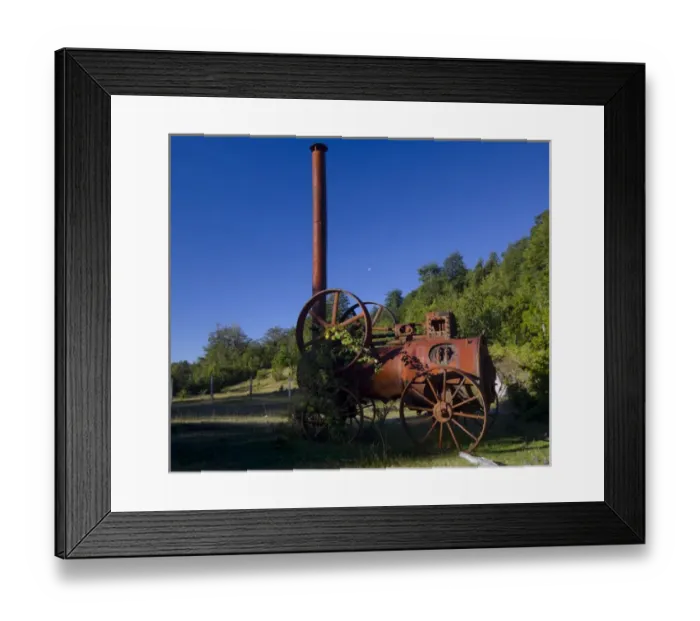 Framed Print : Villarrica National Park, Chile. South America. Derelict steam engine. Parque Nacional Villarrica Framed Print : Villarrica National Park, Chile. South America. Derelict steam engine. Parque Nacional Villarrica