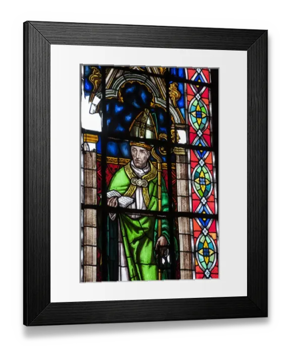 Framed Print : Stained Glass detail. National Basilica. Quito, Ecuador Framed Print : Stained Glass detail. National Basilica. Quito, Ecuador