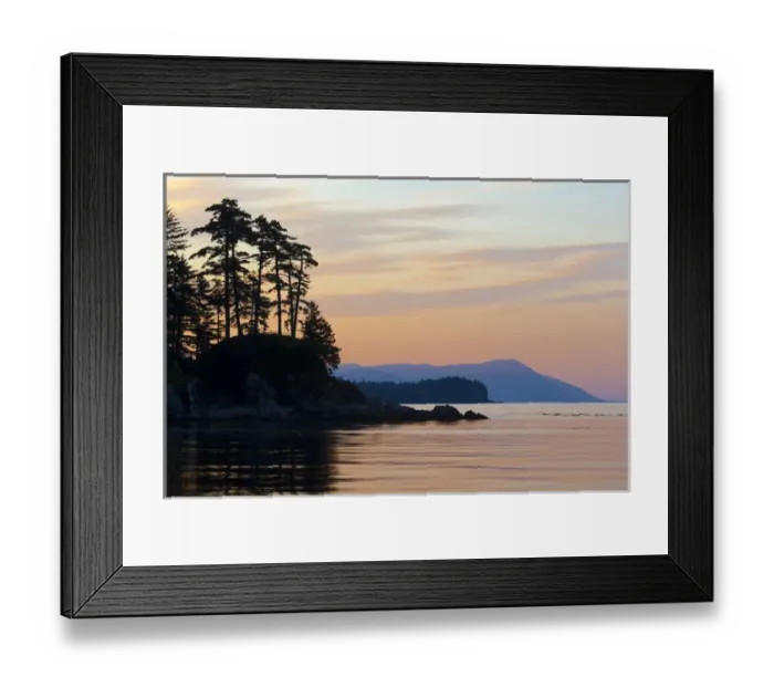 Framed Print : USA, Alaska, Tenakee Springs. Sunset on Basket Bay Framed Print : USA, Alaska, Tenakee Springs. Sunset on Basket Bay