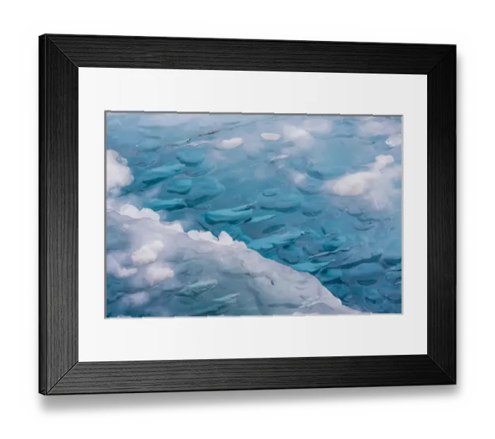 Framed Print : USA, Alaska, Glacier Bay National Park. Close-up of blue ice Framed Print : USA, Alaska, Glacier Bay National Park. Close-up of blue ice