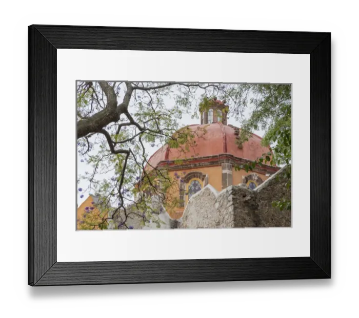 Framed Print : Mexico, San Miguel de Allende. View of San Juan de Dios church Framed Print : Mexico, San Miguel de Allende. View of San Juan de Dios church