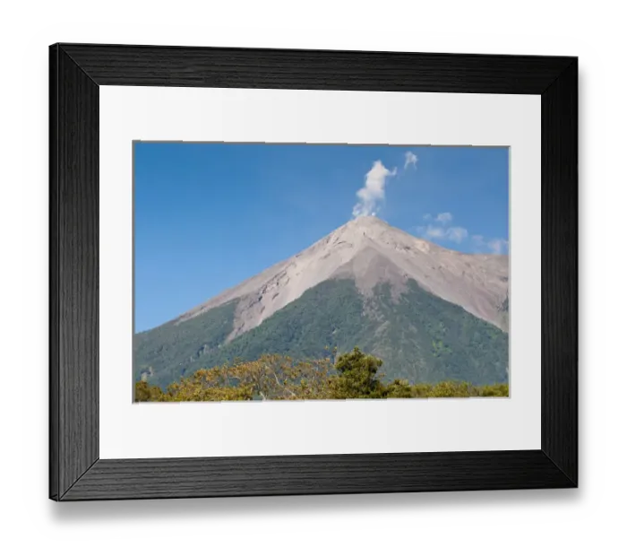 Framed Print : Guatemala, Antigua. Fuego Volcano outside Antigua, Guatemala Framed Print : Guatemala, Antigua. Fuego Volcano outside Antigua, Guatemala