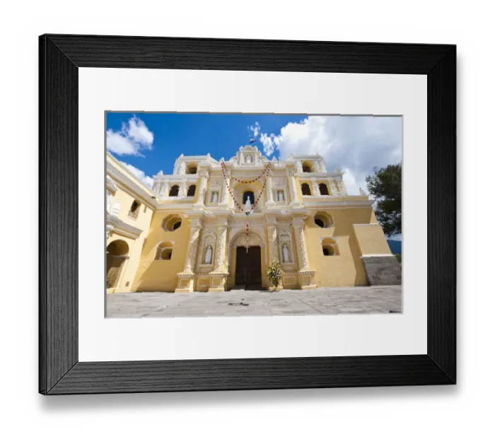 Framed Print : Nuestra Seora de la Merced Cathedral, Antigua Guatemala. UNESCO World Heritage SIte Framed Print : Nuestra Seora de la Merced Cathedral, Antigua Guatemala. UNESCO World Heritage SIte