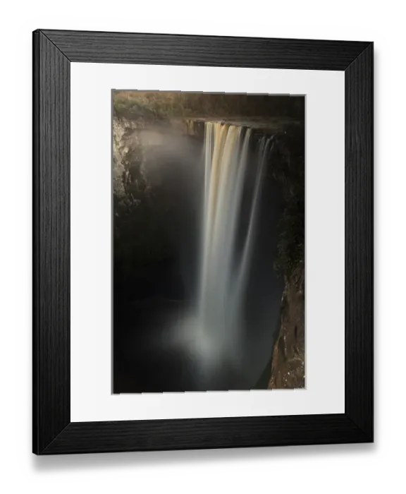 Framed Print : Kaieteur Falls GUYANA South America Kaieteur Falls is the worlds widest single
