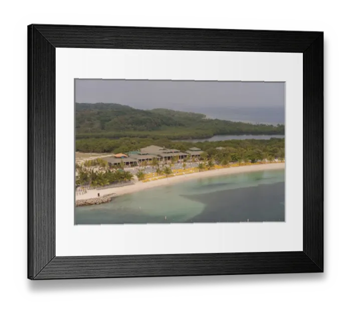 Framed Print : Central America, Honduras, Roatan, resort near Coxen Hole Framed Print : Central America, Honduras, Roatan, resort near Coxen Hole