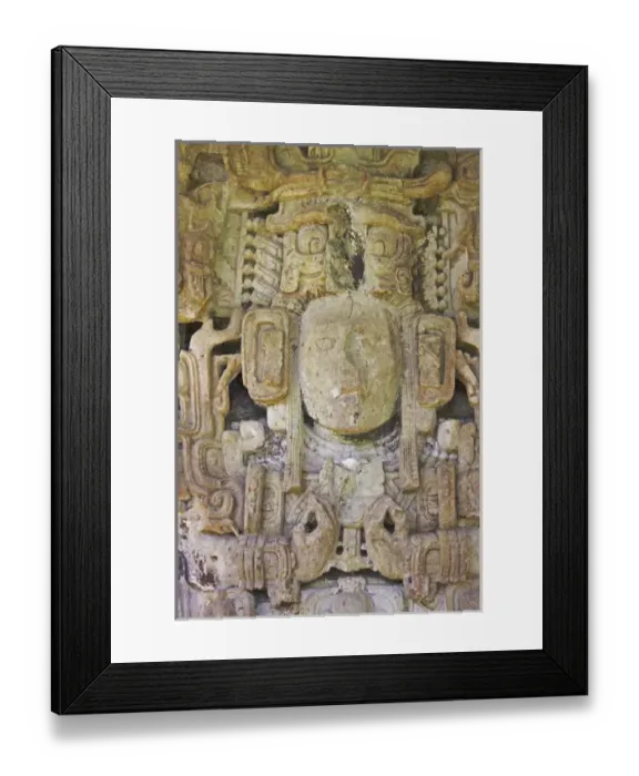Framed Print : King 15, Stele M, Mayan ruins in Copan, UNESCO World Heritage site, Honduras Framed Print : King 15, Stele M, Mayan ruins in Copan, UNESCO World Heritage site, Honduras