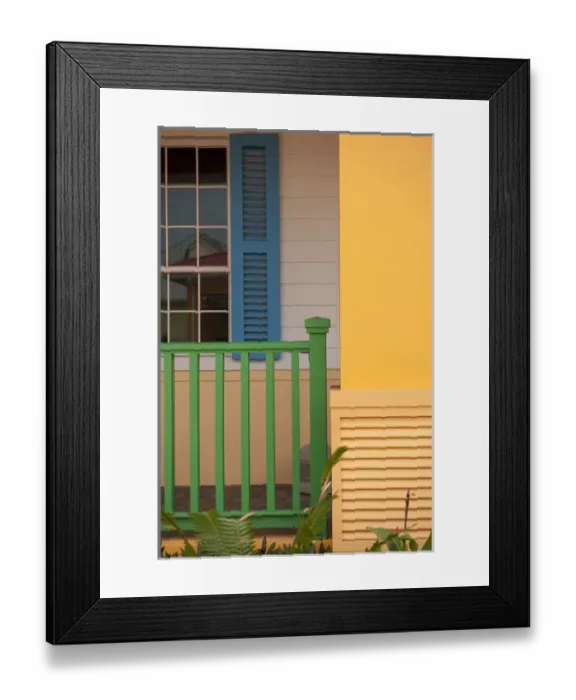 Framed Print : Central America, Honduras, Roatan, colorful storefront Framed Print : Central America, Honduras, Roatan, colorful storefront