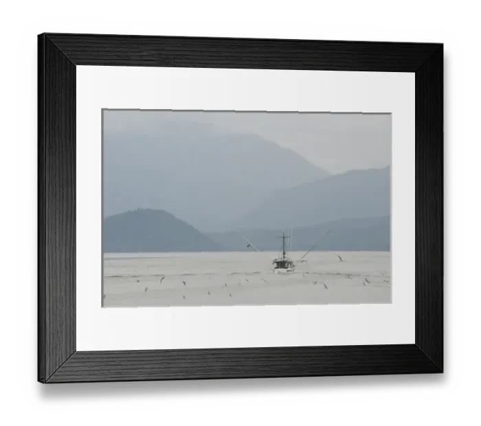 Framed Print : US, AK, Petersburg. Fishing, both recreational and commercial is primary activity Framed Print : US, AK, Petersburg. Fishing, both recreational and commercial is primary activity