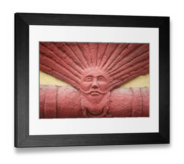 Framed Print : Mexico, San Miguel de Allende. Detail of wall decoration Framed Print : Mexico, San Miguel de Allende. Detail of wall decoration