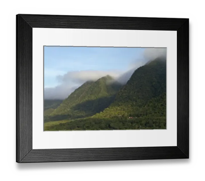 Framed Print : Azuero peninsula, El Valle de Anton, Panama