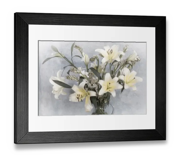 Framed Print : Mexico, San Miguel de Allende. Flower arrangement with lilies Framed Print : Mexico, San Miguel de Allende. Flower arrangement with lilies