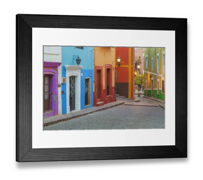 Framed Print : Mexico, Guanajuato. Colorful street scene. Credit as: Don Paulson / Jaynes Gallery / DanitaDelimont Framed Print : Mexico, Guanajuato. Colorful street scene. Credit as: Don Paulson / Jaynes Gallery / DanitaDelimont