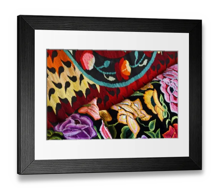 Framed Print : Mexico. Colorful textiles. Credit as: Nancy Rotenberg / Jaynes Gallery / Danita Delimont Framed Print : Mexico. Colorful textiles. Credit as: Nancy Rotenberg / Jaynes Gallery / Danita Delimont