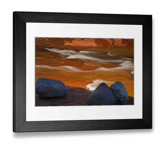 Framed Print : USA, Arizona, Sedona. Oak Creek in Slide Rock State Park Framed Print : USA, Arizona, Sedona. Oak Creek in Slide Rock State Park