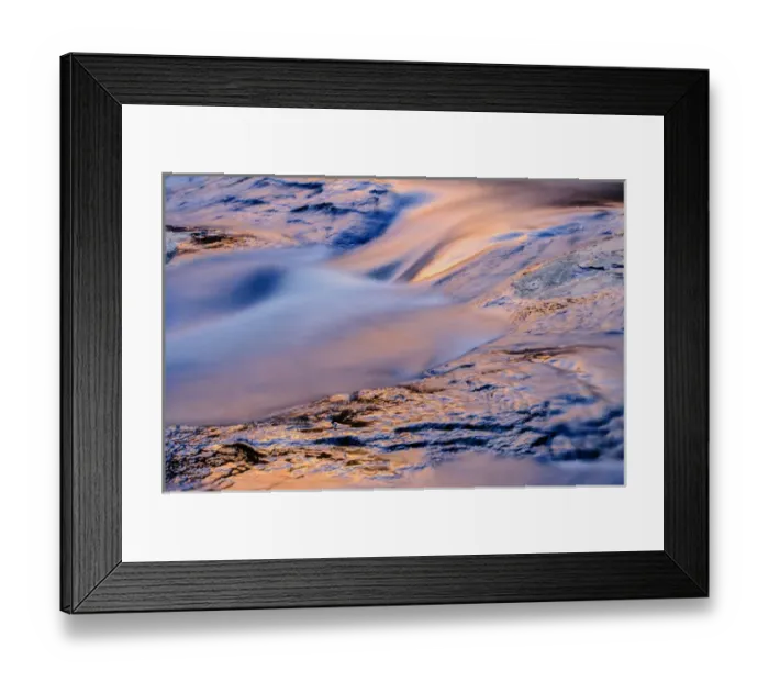 Framed Print : USA, Arizona, Sedona. Reflections on water flowing over rock Framed Print : USA, Arizona, Sedona. Reflections on water flowing over rock