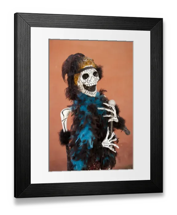 Framed Print : North America, Mexico, Guanajuato State, San Miguel de Allende, Giant catrina skeleton Framed Print : North America, Mexico, Guanajuato State, San Miguel de Allende, Giant catrina skeleton