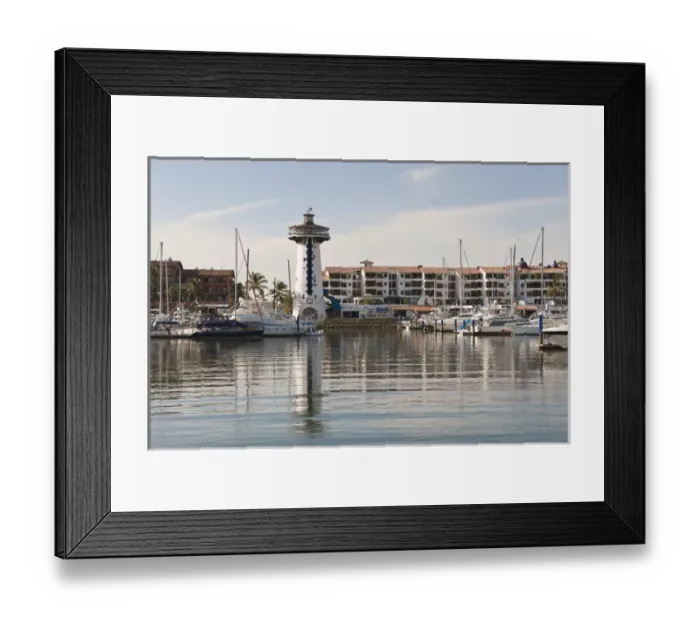 Framed Print : Mexico, Puerto Vallarta. Lighthouse in Marina Vallarta, Puerto Vallarta, Mexico Framed Print : Mexico, Puerto Vallarta. Lighthouse in Marina Vallarta, Puerto Vallarta, Mexico