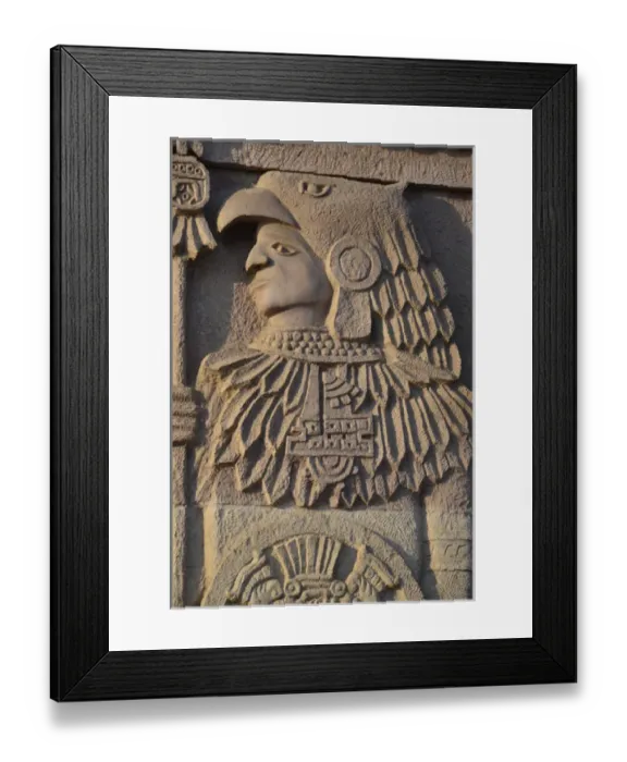 Framed Print : LaPaz, Mexico. Market sculpture