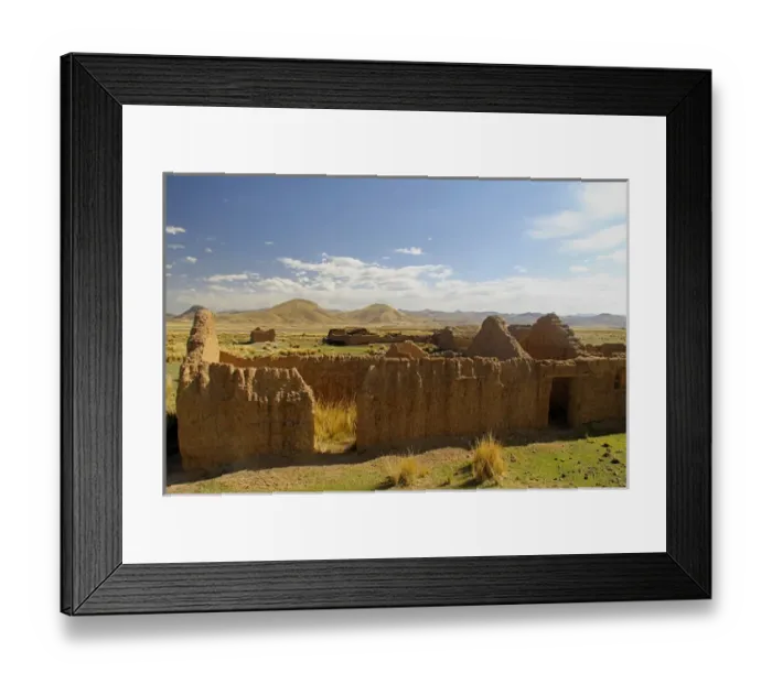 Framed Print : South America, Peru, the Andes. Abandoned dwelling in the Andes Framed Print : South America, Peru, the Andes. Abandoned dwelling in the Andes
