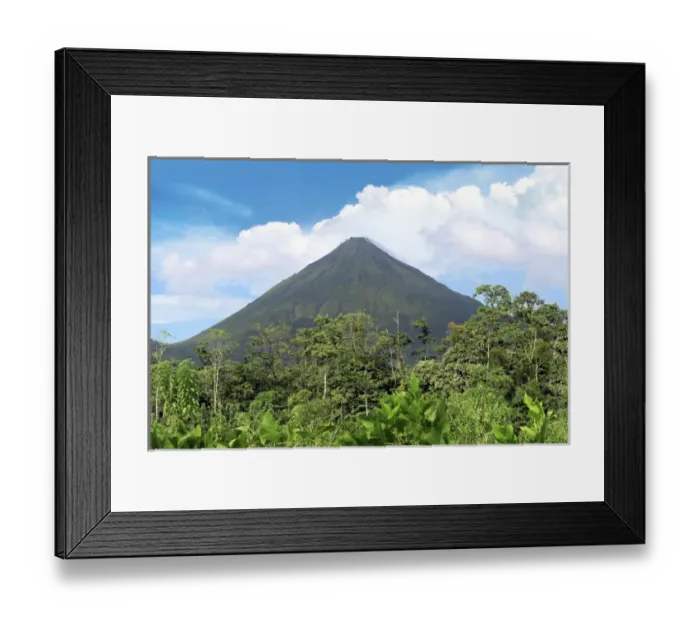 Framed Print : Arenal Volcano, Arenal Volcano National Park, Costa Rica Framed Print : Arenal Volcano, Arenal Volcano National Park, Costa Rica