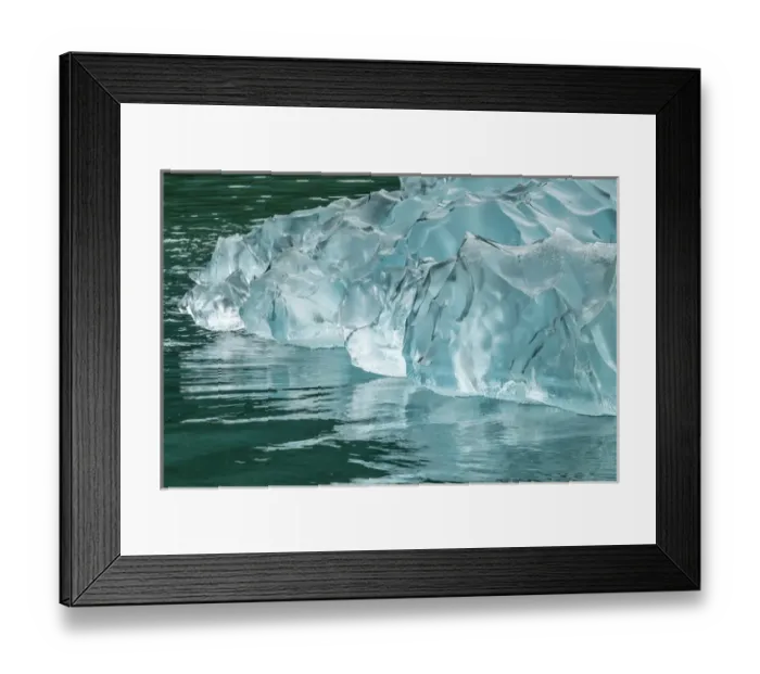 Framed Print : USA, Alaska, Endicott Arm. Detail of iceberg shapes Framed Print : USA, Alaska, Endicott Arm. Detail of iceberg shapes