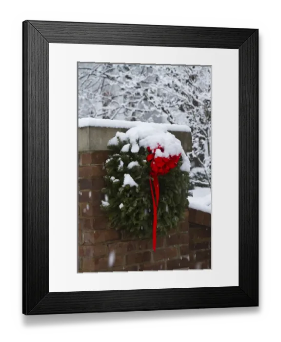 Framed Print : Historic Twickenham district and a rare Christmas snow, Huntsville, Alabama Framed Print : Historic Twickenham district and a rare Christmas snow, Huntsville, Alabama
