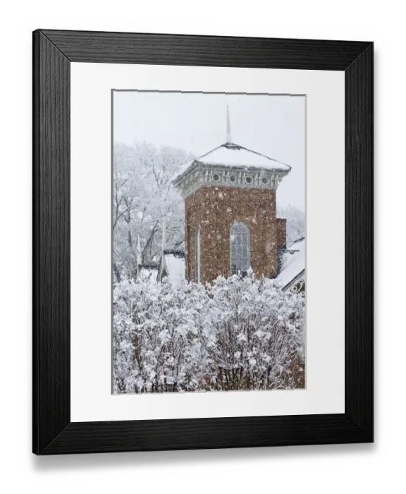 Framed Print : Historic Twickenham district and a rare Christmas snow, Huntsville, Alabama Framed Print : Historic Twickenham district and a rare Christmas snow, Huntsville, Alabama