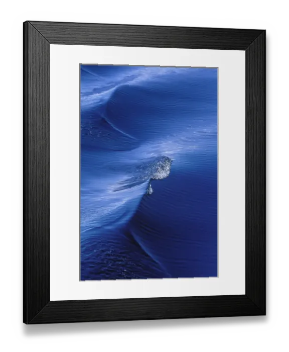Framed Print : USA, Alaska, Inside Passage, Pattern from wake behind boat Framed Print : USA, Alaska, Inside Passage, Pattern from wake behind boat