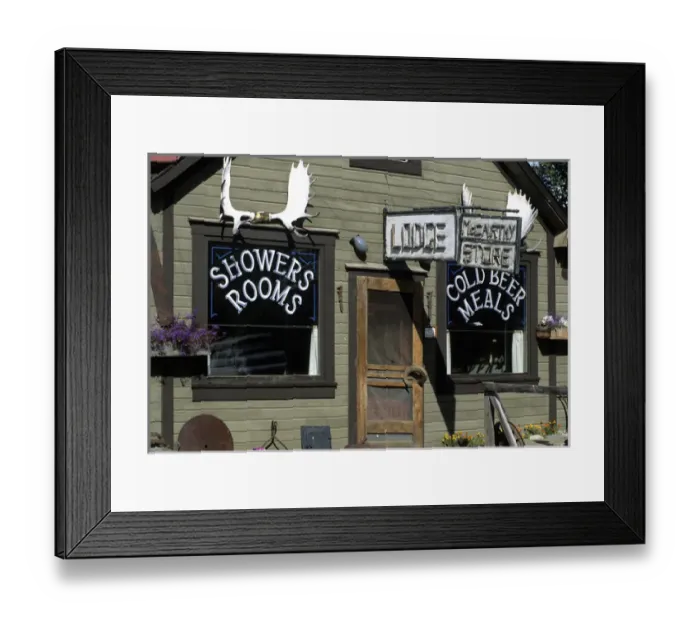 Framed Print : USA, Alaska, McCarthy, Wrangell St. Elias National Park Framed Print : USA, Alaska, McCarthy, Wrangell St. Elias National Park