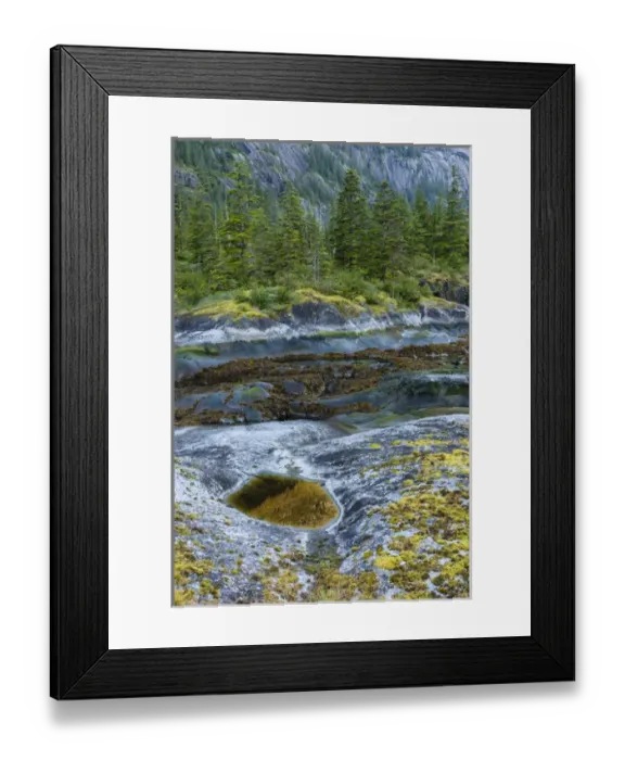 Framed Print : USA, Alaska, Tongass National Forest. Scenic view of Fords Terror. Credit as Framed Print : USA, Alaska, Tongass National Forest. Scenic view of Fords Terror. Credit as