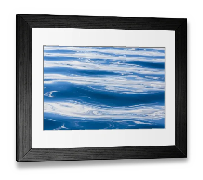 Framed Print : USA, Alaska. Water abstract. Credit as: Don Paulson  /  Jaynes Gallery  /  DanitaDelimont