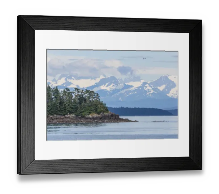 Framed Print : USA, Alaska. Air taxi flies over mountain landscape Framed Print : USA, Alaska. Air taxi flies over mountain landscape