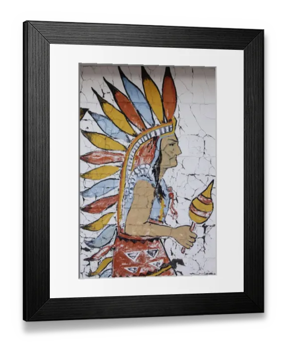 Framed Print : Joseph City, Arizona, United States. Route 66