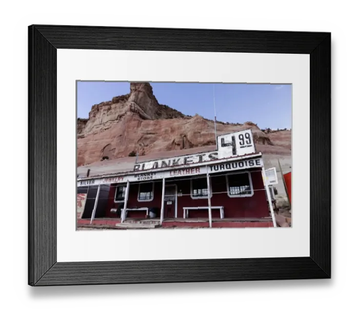 Framed Print : Lupton, Arizona, United States. Route 66