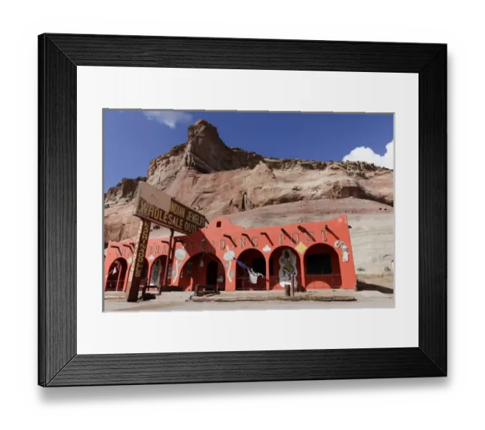 Framed Print : Lupton, Arizona, United States. Route 66