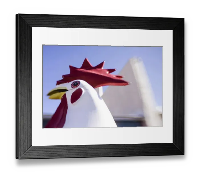 Framed Print : Seligman, Arizona, United States. Route 66. Artisitic blur