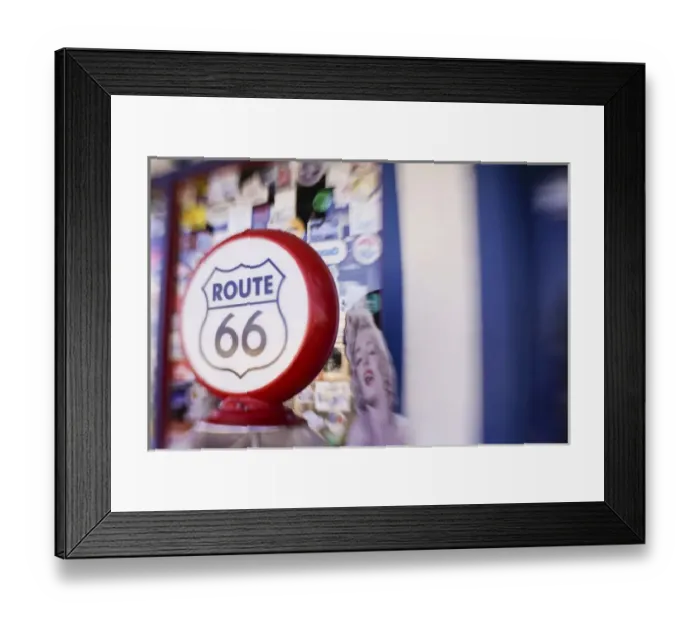 Framed Print : Seligman, Arizona, United States. Route 66. Artistic blur Framed Print : Seligman, Arizona, United States. Route 66. Artistic blur