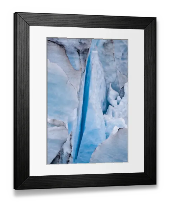 Framed Print : North America; USA; Alaska; Ice Formations of the Shoup Glacire Framed Print : North America; USA; Alaska; Ice Formations of the Shoup Glacire