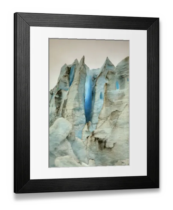 Framed Print : North America; USA; Alaska; Ice Formations of the Shoup Glacire Framed Print : North America; USA; Alaska; Ice Formations of the Shoup Glacire