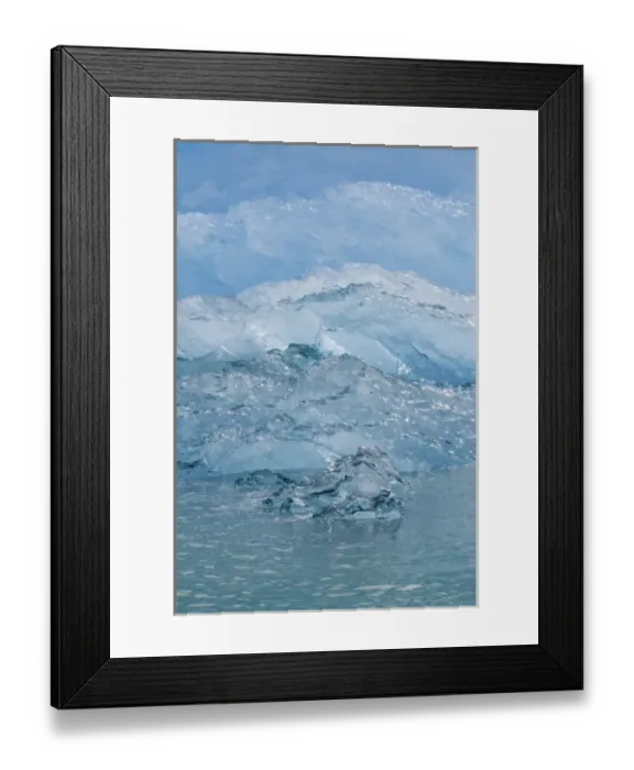 Framed Print : USA, Alaska, Endicott Arm. Blue ice and icebergs Framed Print : USA, Alaska, Endicott Arm. Blue ice and icebergs