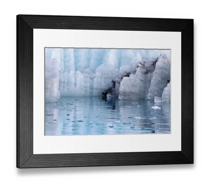 Framed Print : USA, Alaska, Glacier Bay National Park. Close-up of Margerie Glacier Framed Print : USA, Alaska, Glacier Bay National Park. Close-up of Margerie Glacier