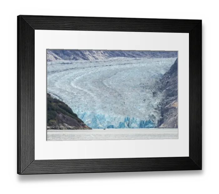 Framed Print : USA, Alaska, Endicott Arm. Close-up of Dawes Glacier Framed Print : USA, Alaska, Endicott Arm. Close-up of Dawes Glacier