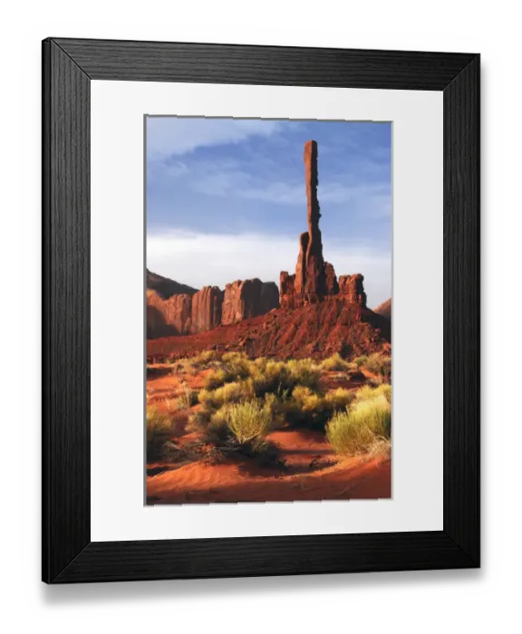 Framed Print : Totem Pole in Early Morning Light; Monument Valley; Arizona; USA Framed Print : Totem Pole in Early Morning Light; Monument Valley; Arizona; USA