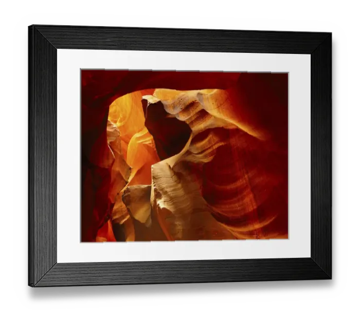Framed Print : Upper Antelope Canyon; Page; Arizona; USA