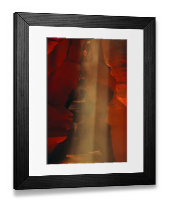 Framed Print : Shaft of Light, Upper Antelope Canyon, Page, Arizona, USA Framed Print : Shaft of Light, Upper Antelope Canyon, Page, Arizona, USA