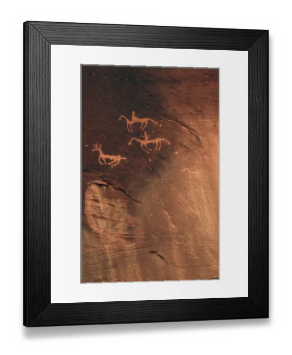 Framed Print : Petroglyph; Canyon de Chelly National Monument; Arizona; USA Framed Print : Petroglyph; Canyon de Chelly National Monument; Arizona; USA