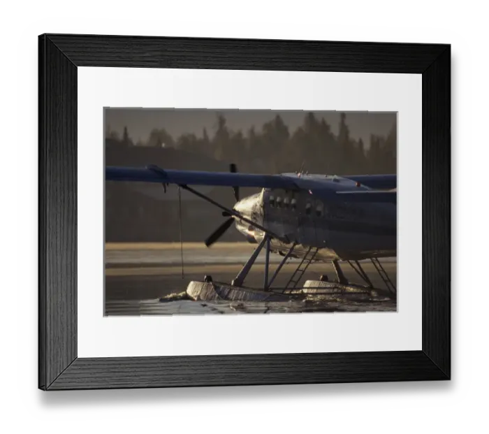 Framed Print : USA, Alaska, Float Plane, Anchorage Framed Print : USA, Alaska, Float Plane, Anchorage