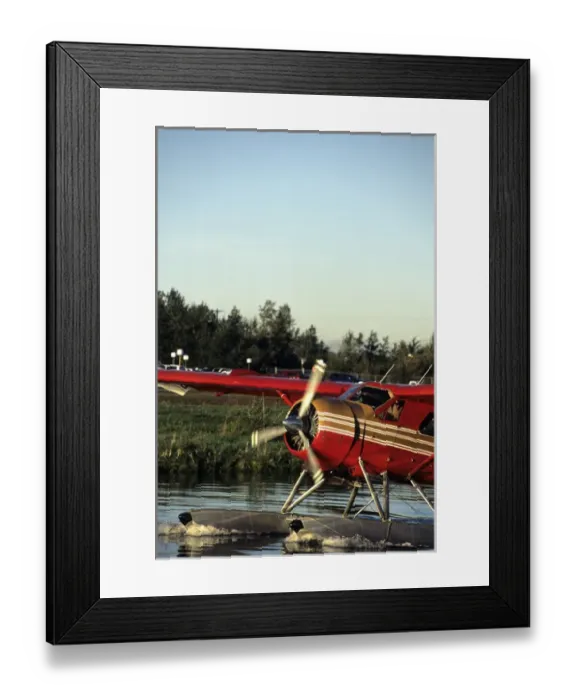 Framed Print : USA, Alaska, Float Plane, Anchorage Framed Print : USA, Alaska, Float Plane, Anchorage