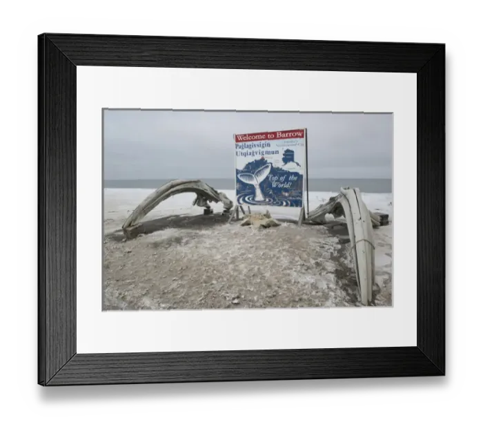 Framed Print : Barrow Alaska Framed Print : Barrow Alaska